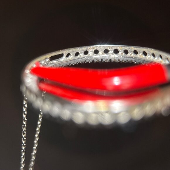 Stunning 14K Gold Eternity Diamond Necklace - Picture 6 of 9